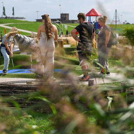 Tiny House Nature 16 Zur Meerseite - Green Tiny Village Harlesiel 卡罗利嫩西尔 外观 照片