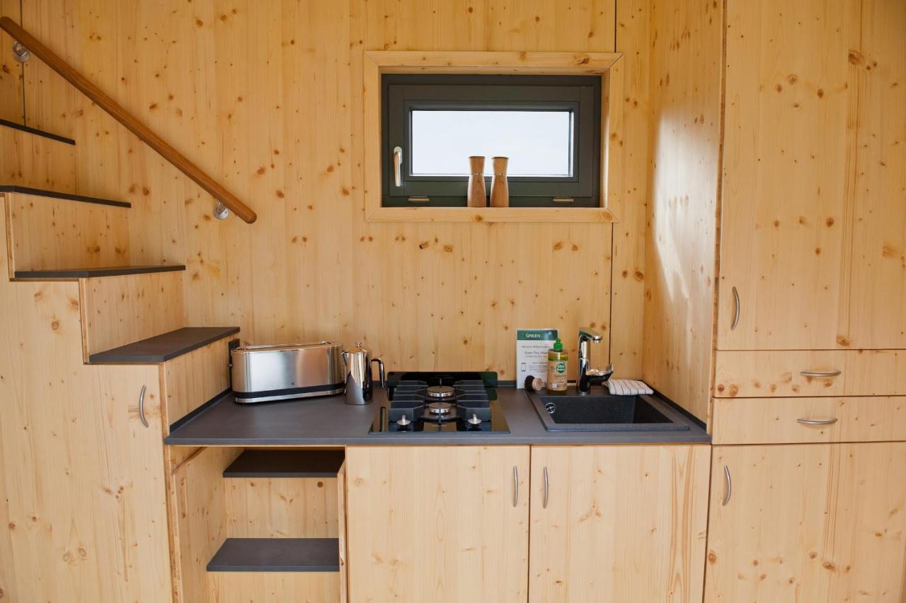 Tiny House Nature 16 Zur Meerseite - Green Tiny Village Harlesiel 卡罗利嫩西尔 外观 照片