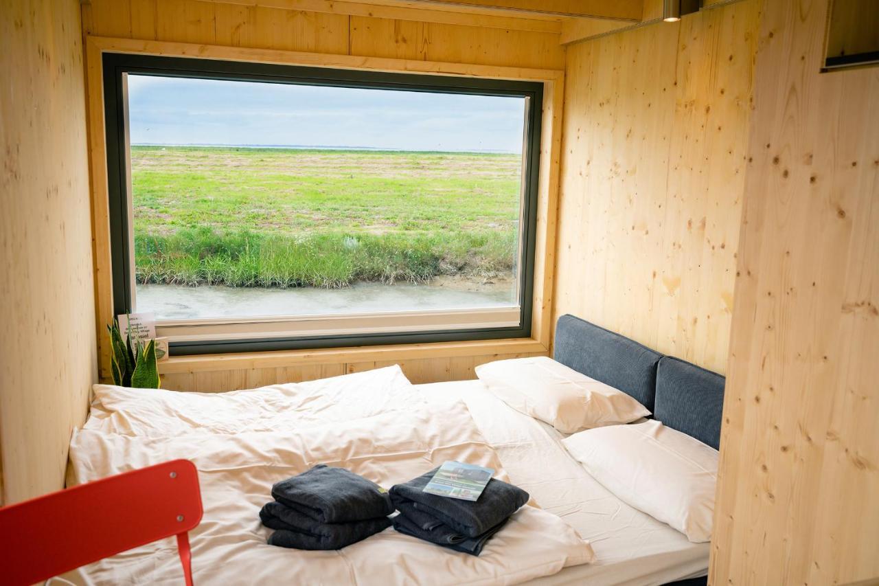 Tiny House Nature 16 Zur Meerseite - Green Tiny Village Harlesiel 卡罗利嫩西尔 外观 照片