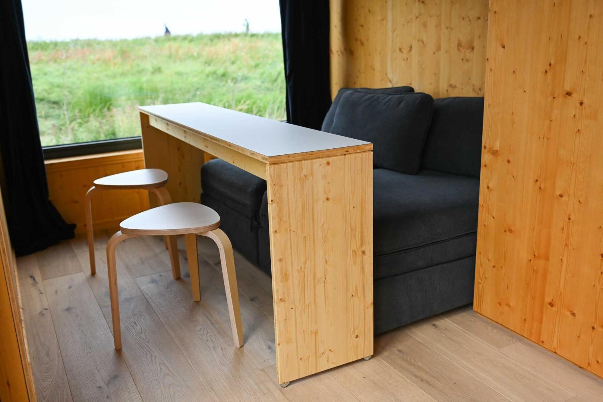 Tiny House Nature 16 Zur Meerseite - Green Tiny Village Harlesiel 卡罗利嫩西尔 外观 照片